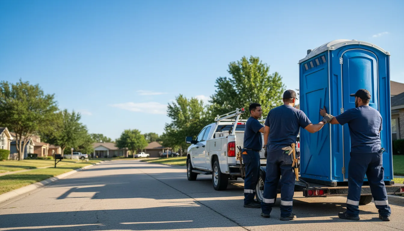 Portable Toilet Rental in Bardwell, TX near me